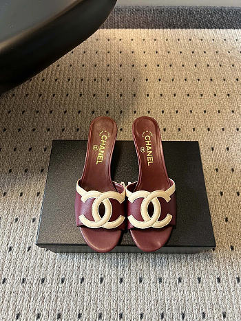 Chanel sandals women's 4.5cm -02