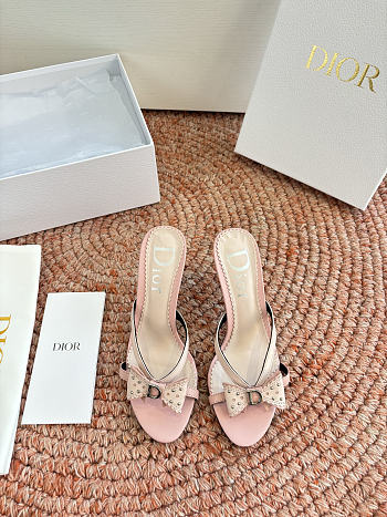 Dior pink sandals women's 