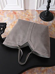 YSL large bag gray size 38-50×33×16cm - 3