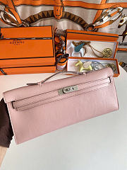 Hermes Kelly Cut pink bag size 31x13x2.5cm - 1