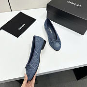Chanel denim ballet flats - 6