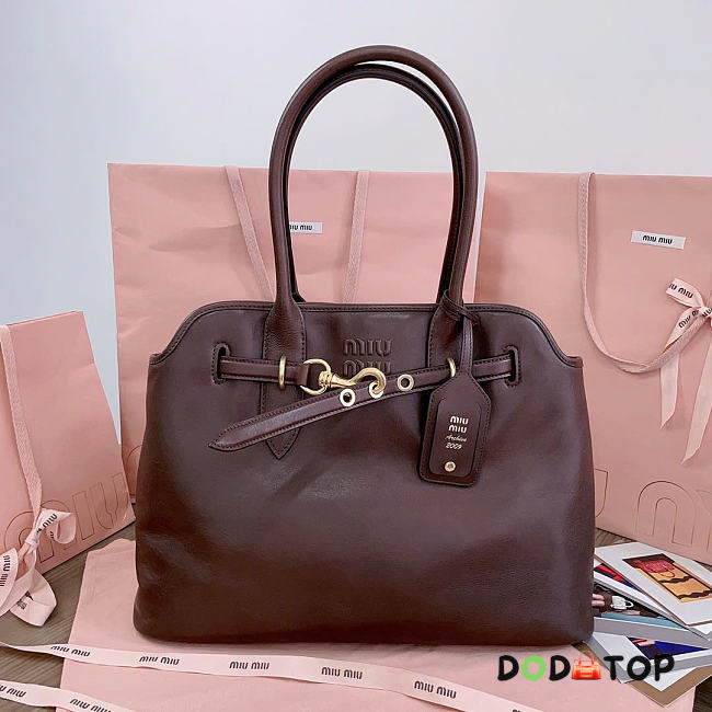MiuMiu Aventure Nappa bag size 40x31x13cm - 1