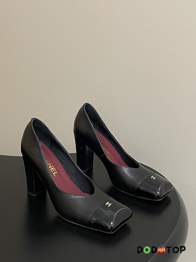 Chanel block heels 9cm -01 - 1