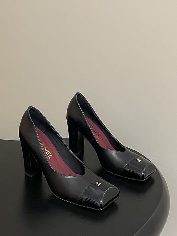 Chanel block heels 9cm -01