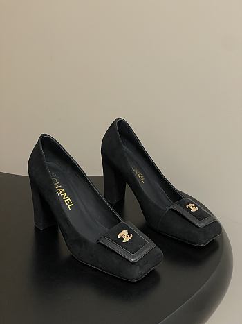 Chanel block heels 9cm -02