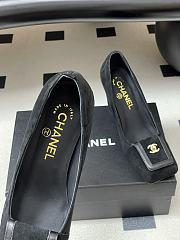 Chanel block heels 9cm -02 - 5