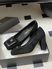 Chanel block heels 9cm -02 - 4