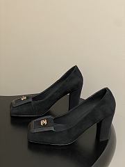 Chanel block heels 9cm -02 - 2