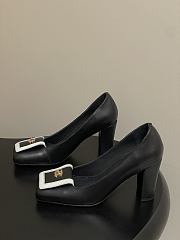 Chanel block heels 9cm -03 - 2