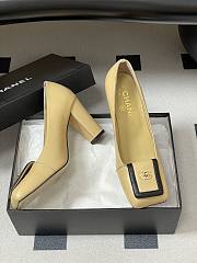 Chanel block heels 9cm -04 - 5