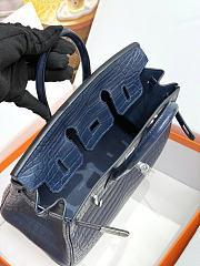 Hermes birkin crocodile Leather bag Size 25cm - AA - 2