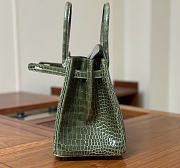 Hermes birkin crocodile Leather bag Size 30cm - AA - 5