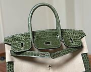 Hermes birkin crocodile Leather bag Size 30cm - AA - 3