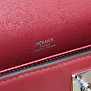 Hermes Kelly Pochette Swift mini bag size 22x12x7cm - 2
