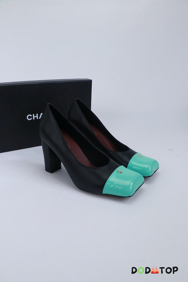 Chanel hight heels Black & blue - 1