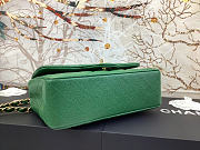 Chanel flap bag green size 20cm - 5