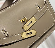 Hermes Jypsiere mini bag gold hardware Swift leather size 23x17x5 cm - 5