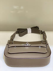Hermes Jypsiere mini bag silver hardware Swift leather size 23x17x5 cm - 4