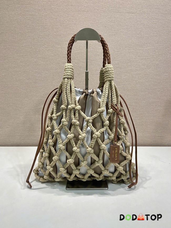 Prada medium Noué tote bag size 30x37cm - 1