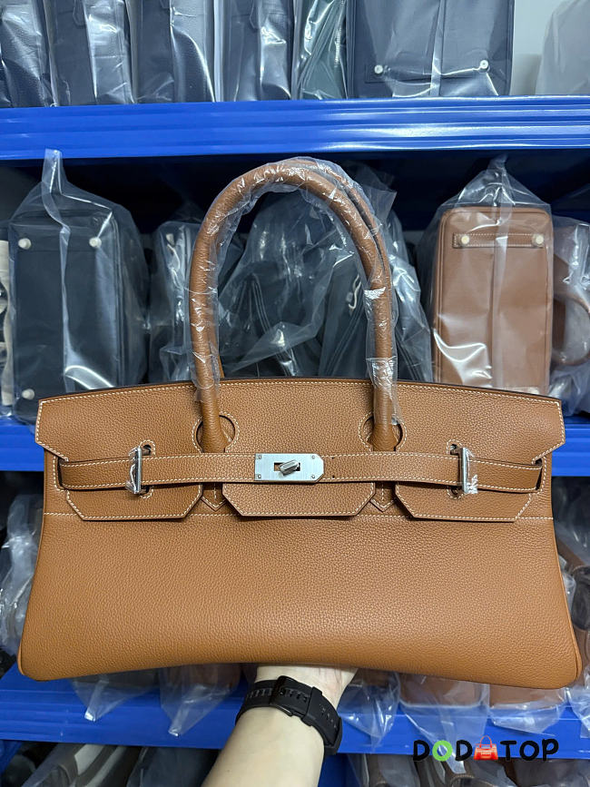 Hermes birkin togo leather shouder bag size 42x21x18cm - 1