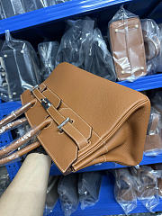 Hermes birkin togo leather shouder bag size 42x21x18cm - 4