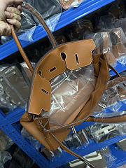 Hermes birkin togo leather shouder bag size 42x21x18cm - 2