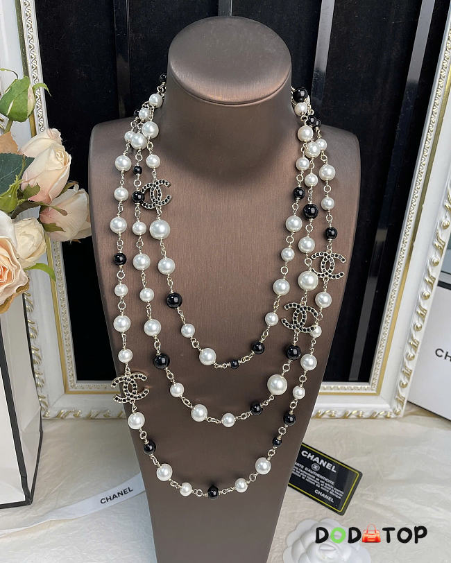 Chanel long chain necklace - 1