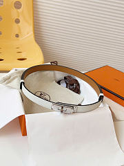 Hermes Epsom Kelly Belt Etoupe 1.8mm - 3