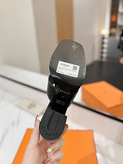 Hermes sandals black - 7cm - 5