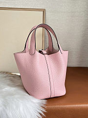 Hermès Picotin bag pink size 22x23cm - 5