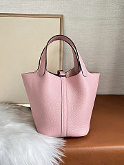 Hermès Picotin bag pink size 22x23cm - 3