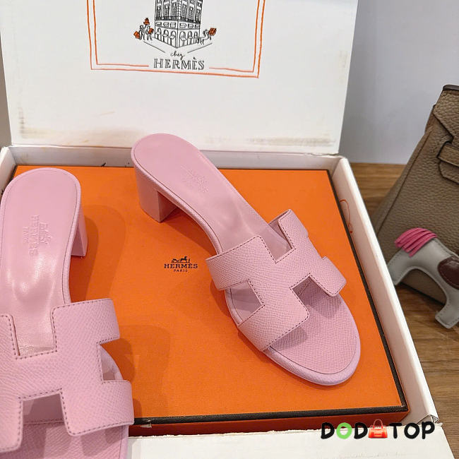 Hermes sandals pink - 1