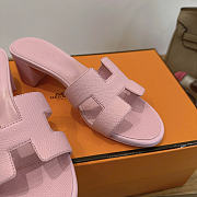 Hermes sandals pink - 6