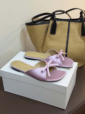 Dior Bow Slide - satin silk