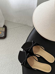 Dior Bow Slide - satin silk - 01 - 2