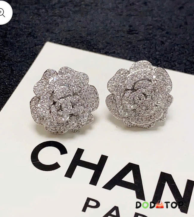Chanel earings silver  - 1