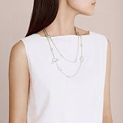 Hermes necklace long silver - 120cm - 6