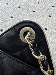Chanel black bag size 26x30x14cm - 5
