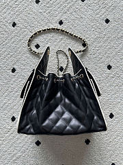 Chanel black bag size 26x30x14cm - 3