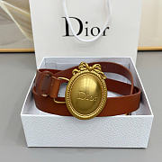 Dior belt brown 2.5cm - 1