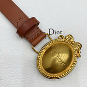 Dior belt brown 2.5cm - 3