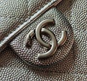 Chanel hobo silver bag size 30x26x14cm - 3