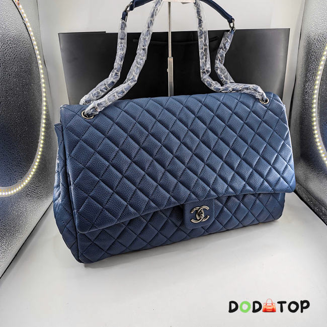 Chanle big navy bag size 46x27x13cm - 1
