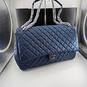 Chanle big navy bag size 46x27x13cm - 1