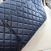 Chanle big navy bag size 46x27x13cm - 2
