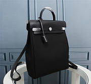 Hermes Canvas Backpack size 30x35x12cm - 4