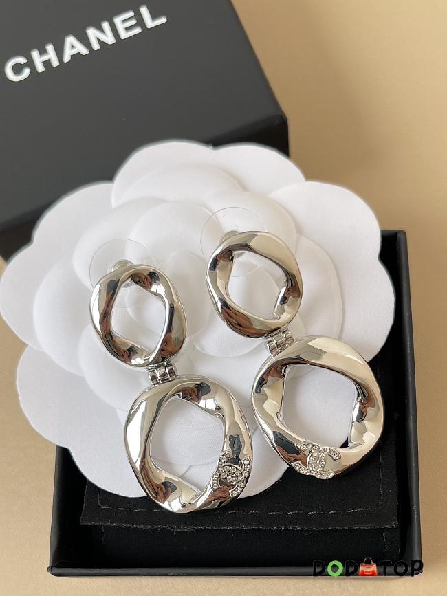 Chanel earring silver - 02 - 1