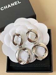 Chanel earring silver - 02 - 2