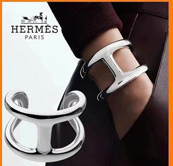 Hermes Osmose Bracelet silver 