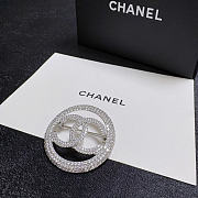 Chanel brooch silver - 02 - 3